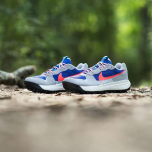 Alternative view of Giày Nike ACG Lowcate 'Wolf Grey Bright Crimson' DM8019-001