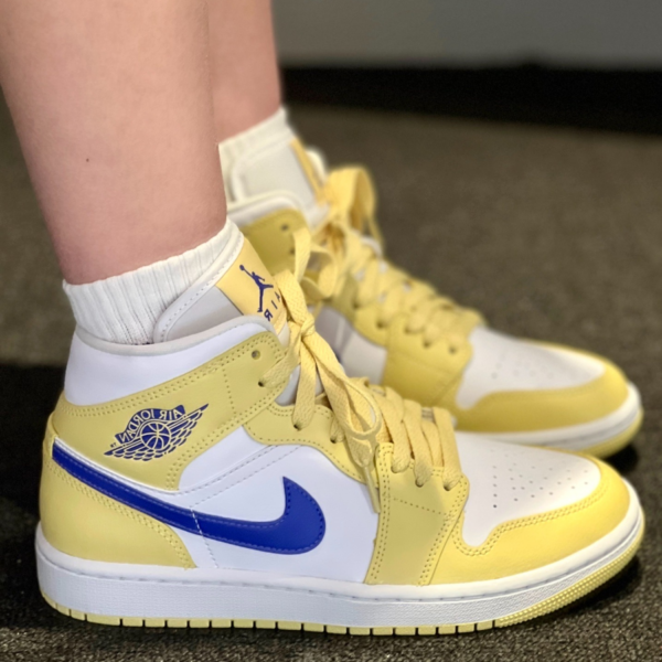 Giày Nike Air Jordan 1 Mid 'Tan Gum' BQ6472-701 - Ảnh 2