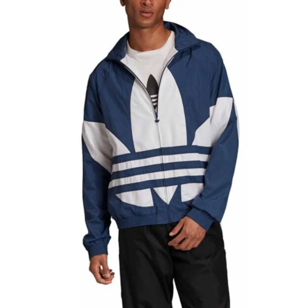 Áo Adidas Big Trefoil Track Jacket Blue FM9894 - Ảnh 2