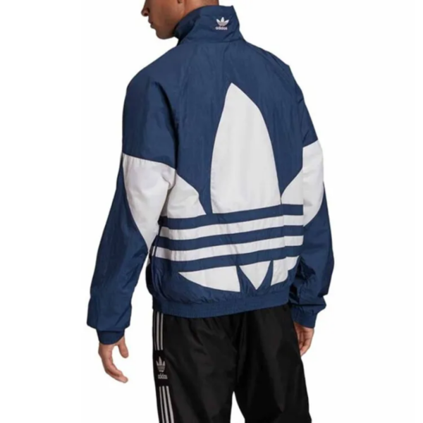 Áo Adidas Big Trefoil Track Jacket Blue FM9894 - Ảnh 3