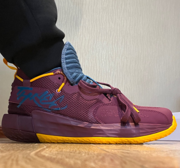 Giày Adidas Dame 7 'Brown Soil' H69022 - Ảnh 6
