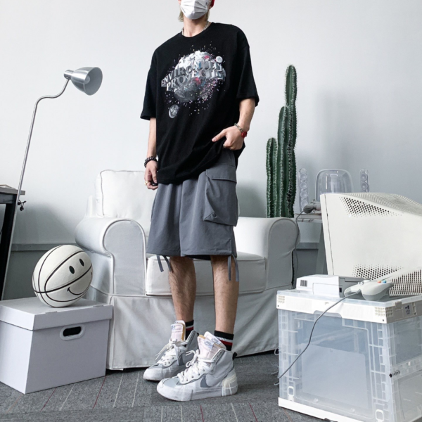 Giày Nike Blazer Mid sacai 'White Grey' BV0072-100 - Ảnh 4