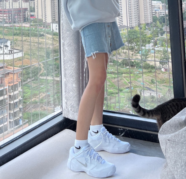 Giày Tennis Nike Wmns Court Lite 2 'White' AR8838-101 - Ảnh 3