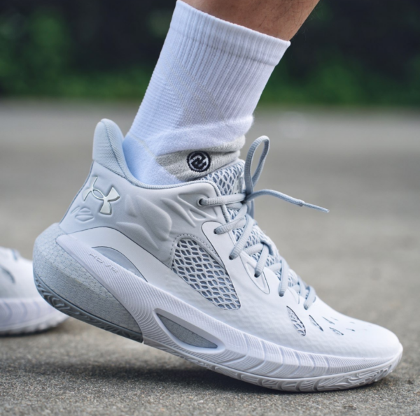 Giày Under Armour HOVR Havoc 3 'Grey Metallic Silver' 3023088-102 - Ảnh 5