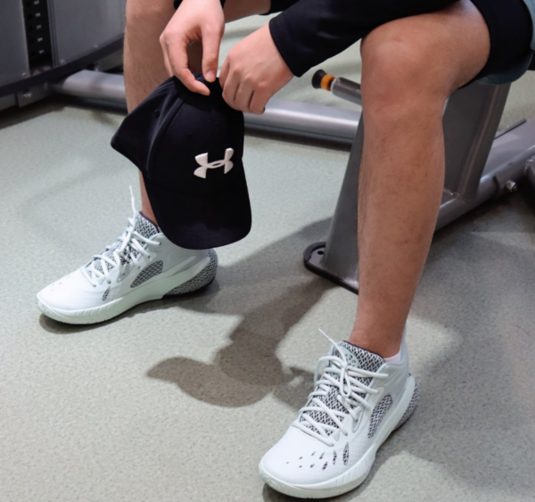 Giày Under Armour HOVR Havoc 3 'Grey Metallic Silver' 3023088-102 - Ảnh 8