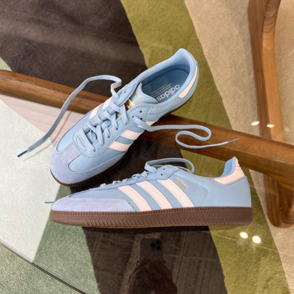 Giày Argentine Football Association x adidas Samba 'Blue' HQ7037 - Ảnh 4