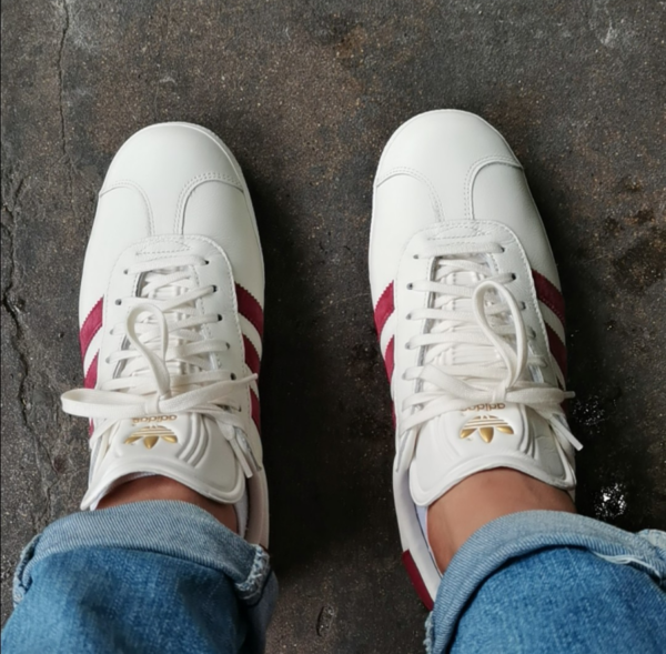 Giày Adidas Gazelle 'Red Line' CG7155 - Ảnh 2