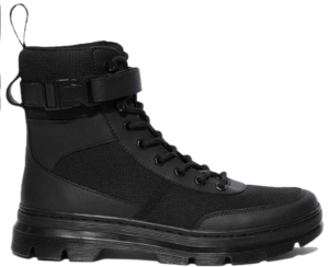 Giày  Dr. Martens Combs Tech Boots Black Element Poly Rip Stop 25656001