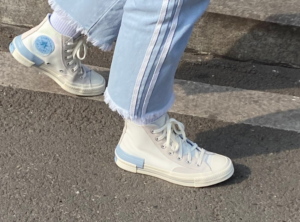 Giay Converse Chuck 70 High 'White Blue' 173100C