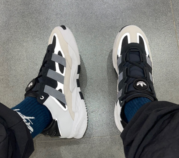 Giay Adidas Niteball 'Black White' H67360
