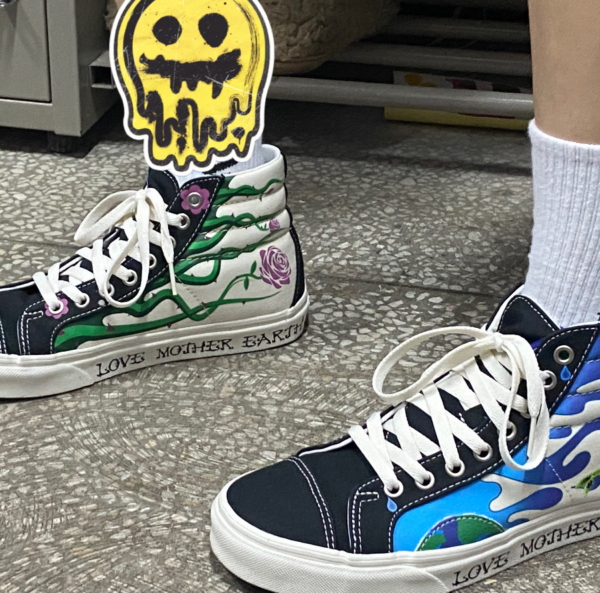 Giày Vans UA Style 238 'Mother Earth' VN0A3JFIWZ2 - Ảnh 3