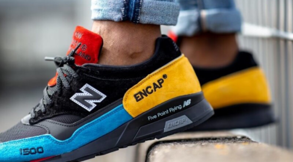 Giày New Balance 1500 Made in England 'Multi Black' M1500UCT - Ảnh 4