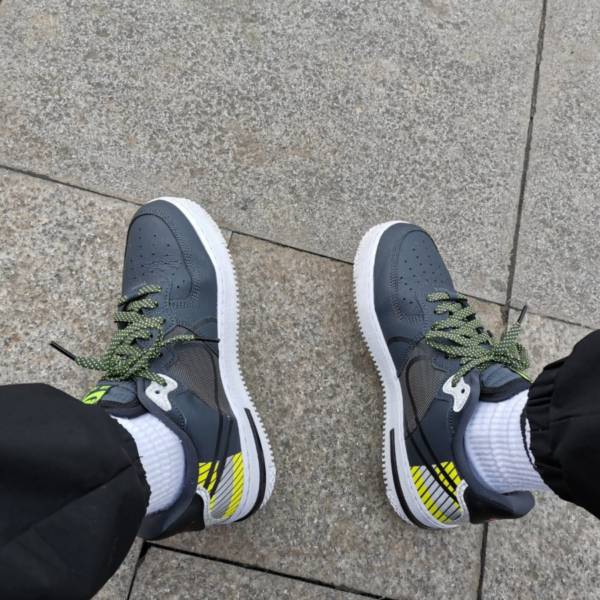 Giày Nike 3M x Air Force 1 React LX 'Anthracite Volt' CT3316-003 - Ảnh 3