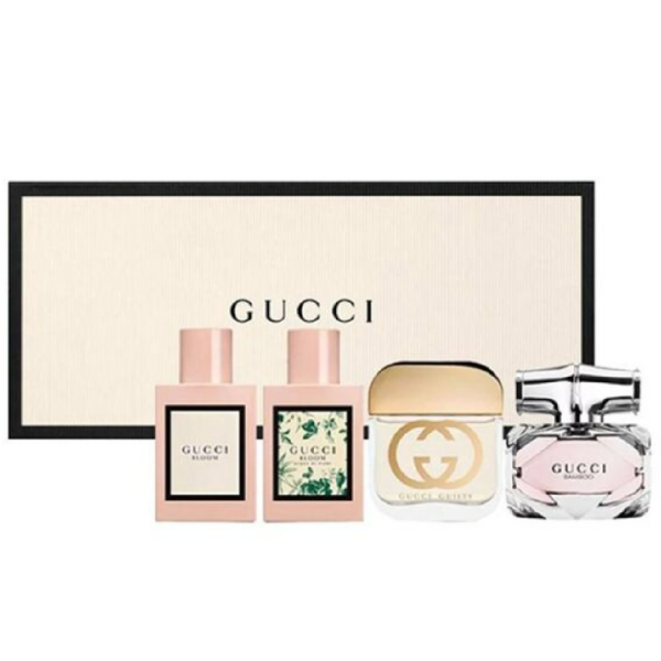 Set Nước Hoa Gucci Miniature Collection Mini 4 Chai Cho Nữ