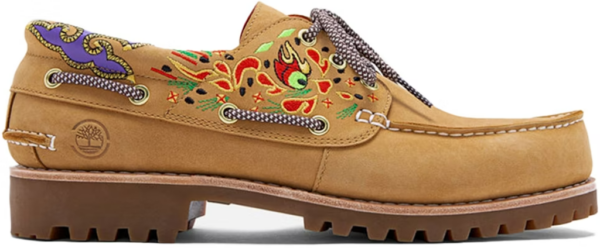 Giày Timberland 3-Eye Clot Handsewn Boat Shoe 'Wheat' TB0A5Z9B231-WHE
