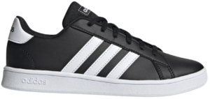 Giày Adidas Grand Court K 'Black' EF0102