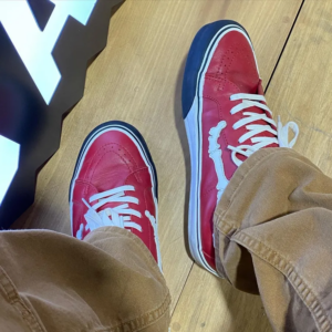 Giay Vans Sk8-Hi Reissue Zip Blends Bones Chili Pepper 'Red' VN0000SPE01