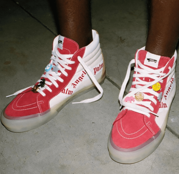 Giày Vans Vault X Palm Angels 'Chili Chipmunk' VN0A3MV777W - Ảnh 2