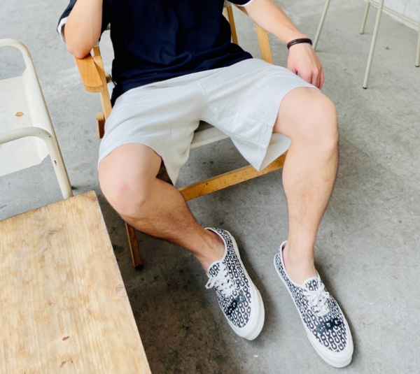 Giày Vans Comme des Garçons 'CDG Print De Blanc' VN0A4BV9SHM - Ảnh 6