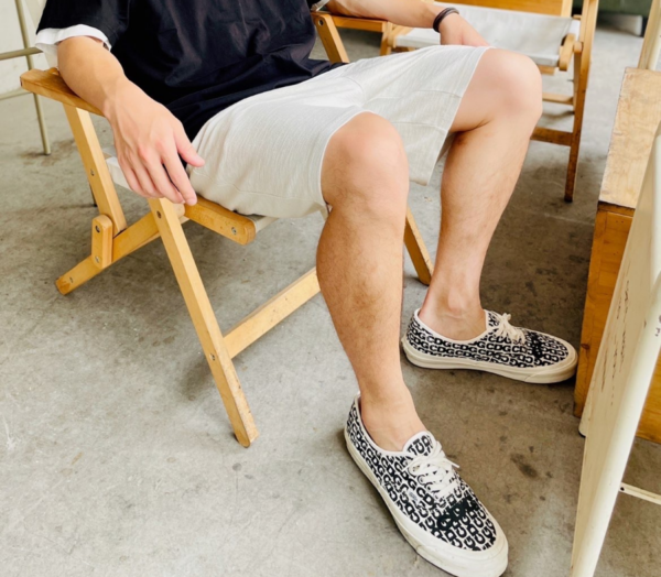 Giày Vans Comme des Garçons 'CDG Print De Blanc' VN0A4BV9SHM - Ảnh 8