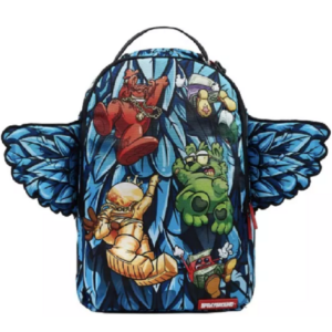 Balo Sprayground Wall Street Shark White Blue W0635802