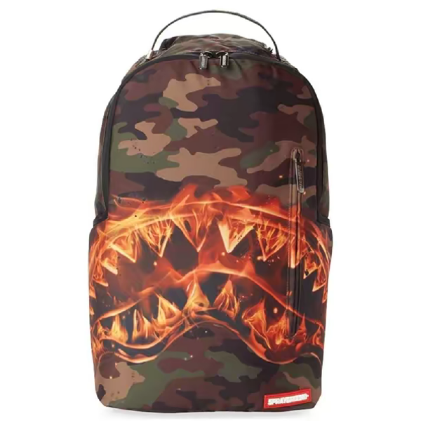 Balo Sprayground Fire Shark 'Camo' W0645710