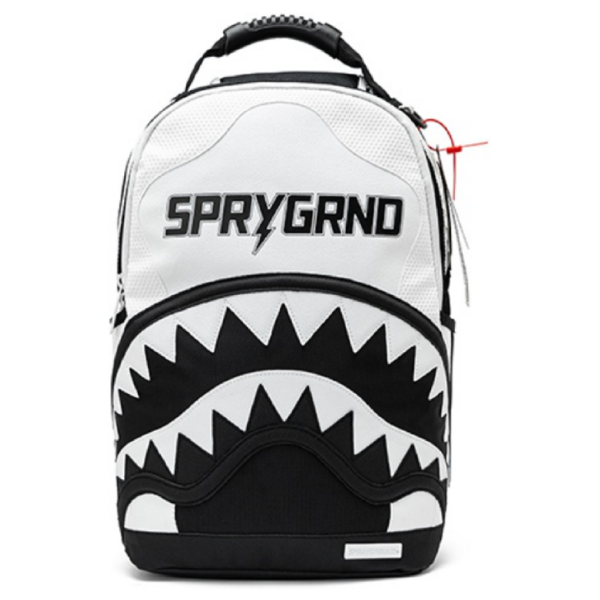 Balo Sprayground DLX Shark Black White W0735730