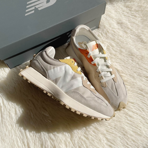 Giày New Balance Wmns 327 'Light Grey' WS327MS - Ảnh 11