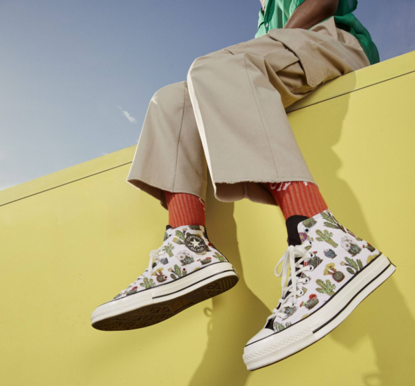 Giày Converse Chuck 70 Hi 'Egret' A00653C - Ảnh 3