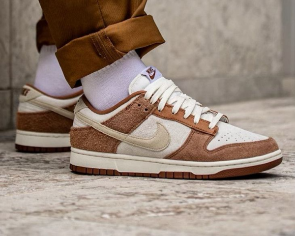 Giày Nike Dunk Low Premium 'Medium Curry' DD1390-100 - Ảnh 5