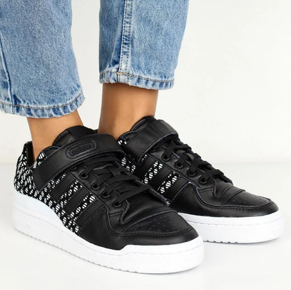Giày Adidas Originals Womens Forum Lo Core Black BY9347 - Ảnh 2