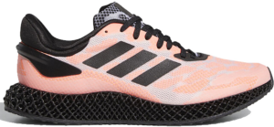Giay Adidas 4D Runner 'Black Signal Coral' FW6839