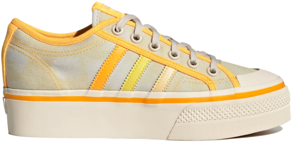 Giày Adidas Nizza Platform 'Yellow' GX4607