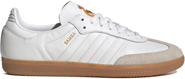 Giày Adidas Samba x Real Madrid CF 'White' HQ7032