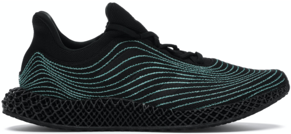 Giay Adidas Ultra 4D Uncaged x Parley 'Black Blue Spirit' FX2434