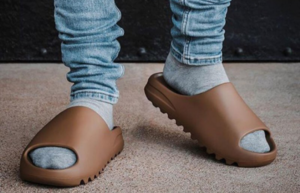 Dép Adidas Yeezy Slide Soot G55495 - Ảnh 11