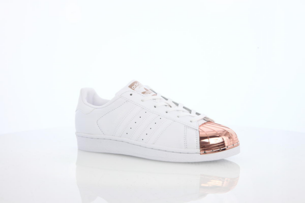 Giày Adidas Wmns Superstar Metal Toe 'White Copper Metallic' BY2882 - Ảnh 4