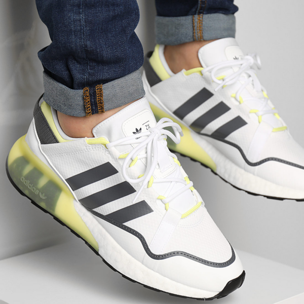 Giày Adidas ZX 2K Boost Pure 'White Pulse Yellow' GZ7729 - Ảnh 2