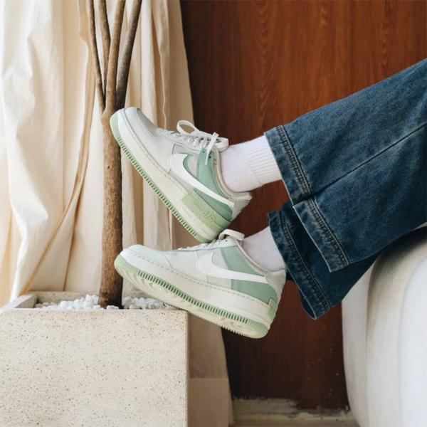 Giày Nike Wmns Air Force 1 Shadow 'Spruce Aura' CW2655-001 - Ảnh 2