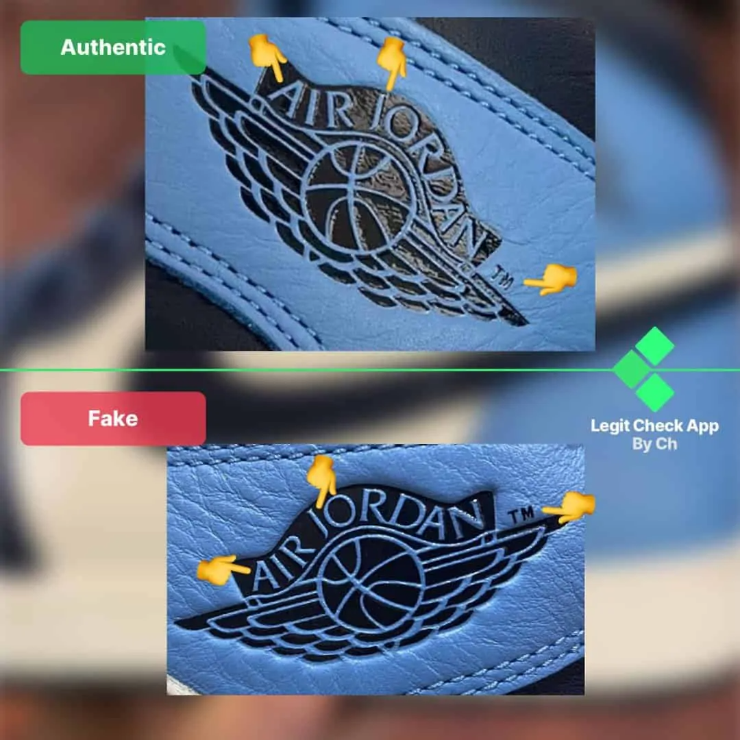 Hinh anh 7: Huong dan cach phan biet giay Nike Air Jordan 1 Obsidian real va fake