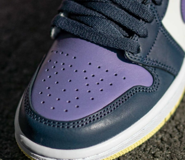 Giày Nike Air Jordan 1 Low 'Mismatched Purple Magenta' DJ4342-400 - Ảnh 8