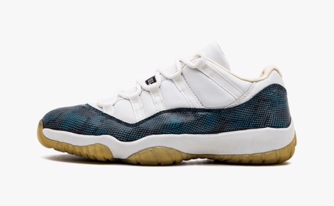 Air Jordan 11 Retro Low “Blue Snakeskin”
