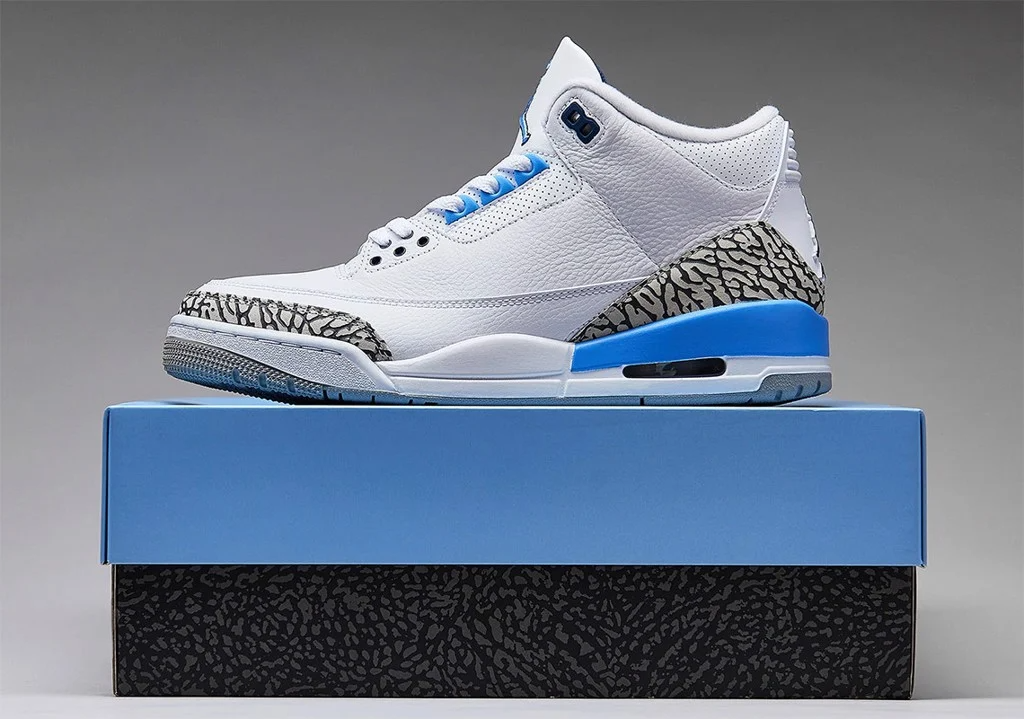 Lịch phát hành chính thức của Air Jordan 3 "Racer Blue" và những đôi Air Jordan 3 đáng mua nhất Hinh anh 5: Lich phat hanh chinh thuc cua Air Jordan 3 "Racer Blue" va nhung doi Air Jordan 3 dang mua nhat