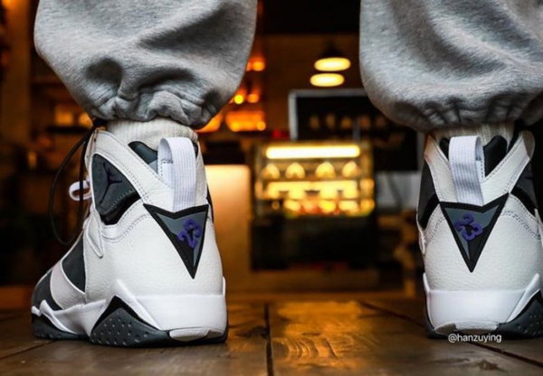 Giày Nike Air Jordan 7 Retro 'Flint' 2021 CU9307-100 - Ảnh 6
