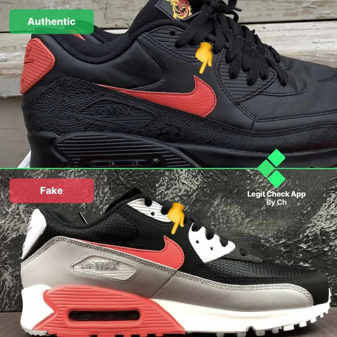 Legit check: Hướng dẫn cách phân biệt Nike Air Max 90 Real và Fake Hinh anh 7: Legit check: Huong dan cach phan biet Nike Air Max 90 Real va Fake