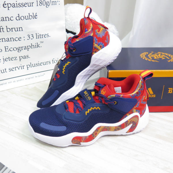 Giày Adidas Donovan Mitchell D.O.N. Issue #3 Shoes Prep School Blue GV7273 - Ảnh 3