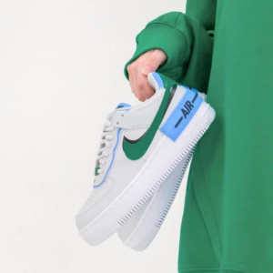 Giay Nike Wmns Air Force 1 White Obsidian Blue CI0919-004