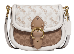 Túi Coach Beat Saddle Bag With Horse And Carriage Print C3841 B4SN5