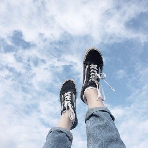 Vans với bầu trời old skool