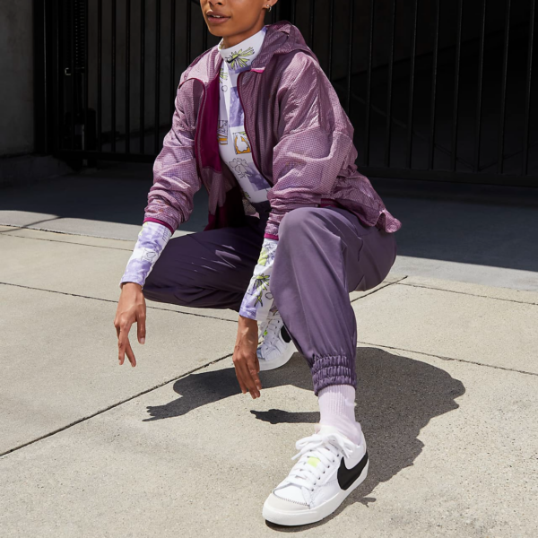 Giày Nike Blazer Low Jumbo 'White Black' DQ1470-101 - Ảnh 4